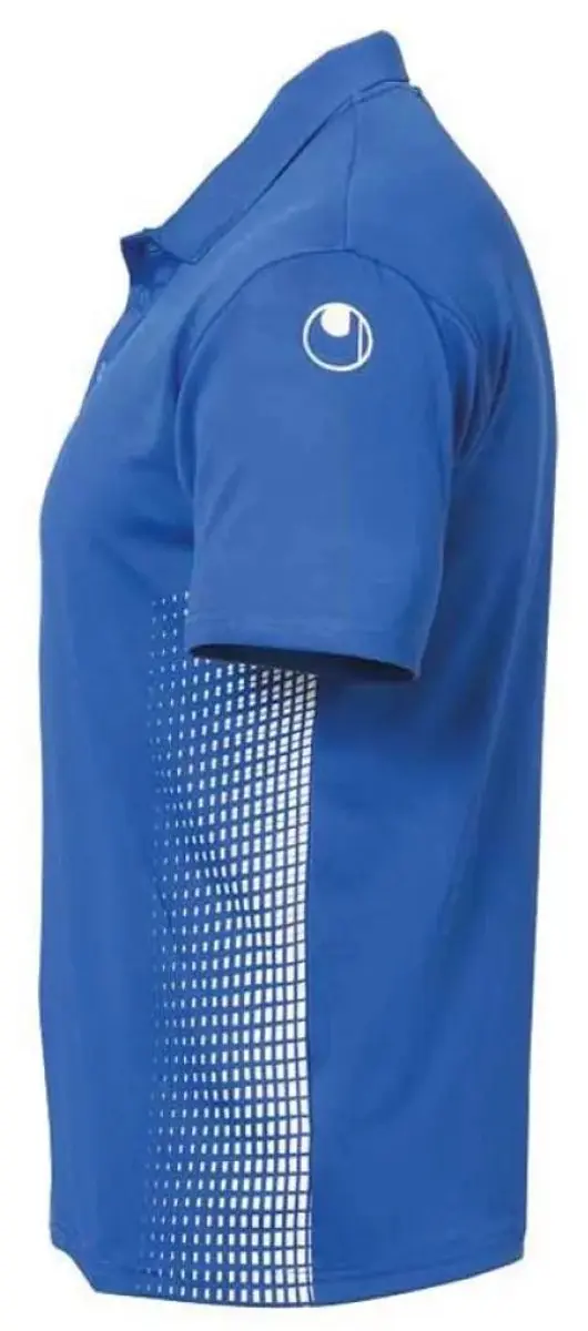 Uhlsport Score Polo Shirt L - Azuur/Wit