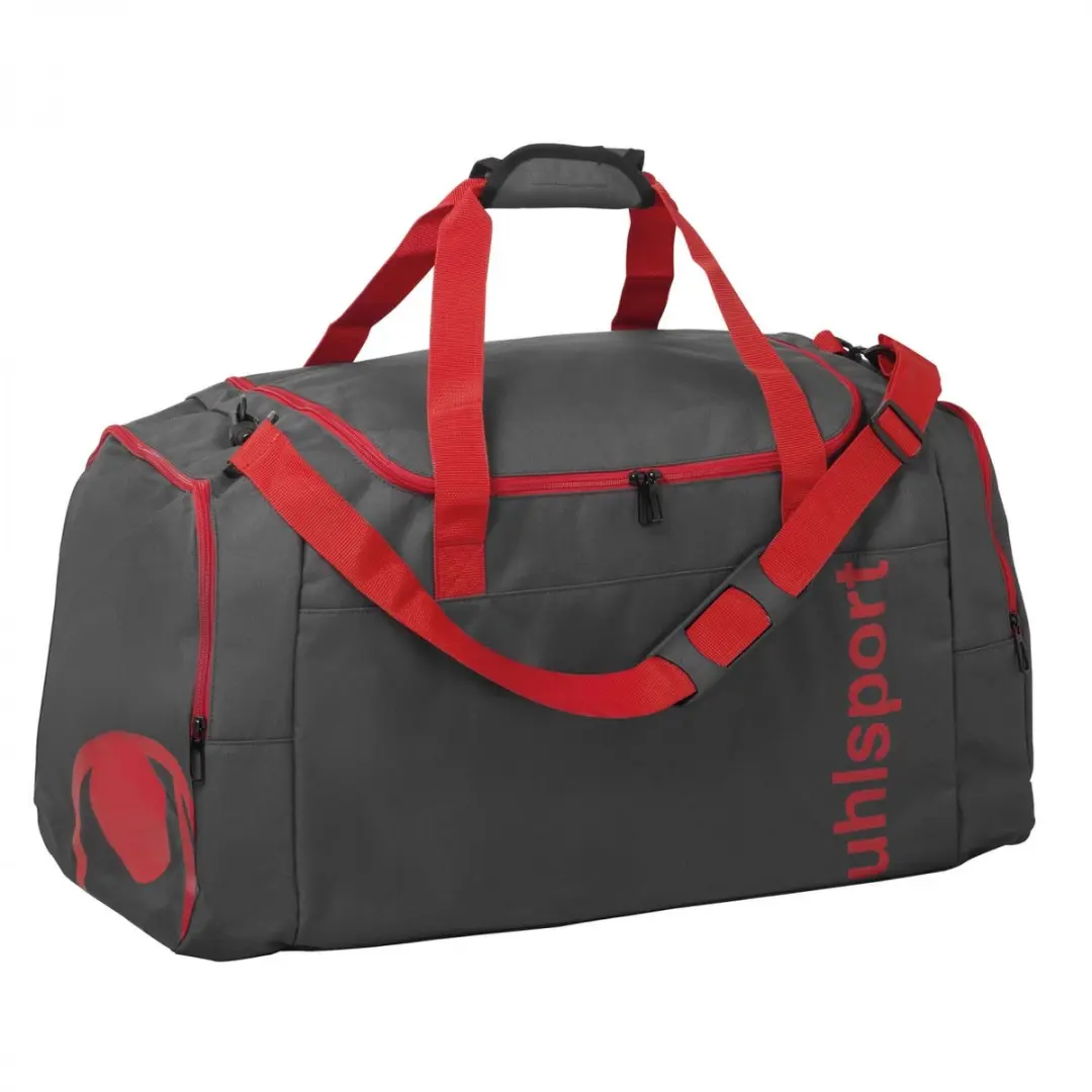 Uhlsport Essential 2.0 Sporttas Antraciet-Rood Maat 75L (64 x 31 x 38 cm)