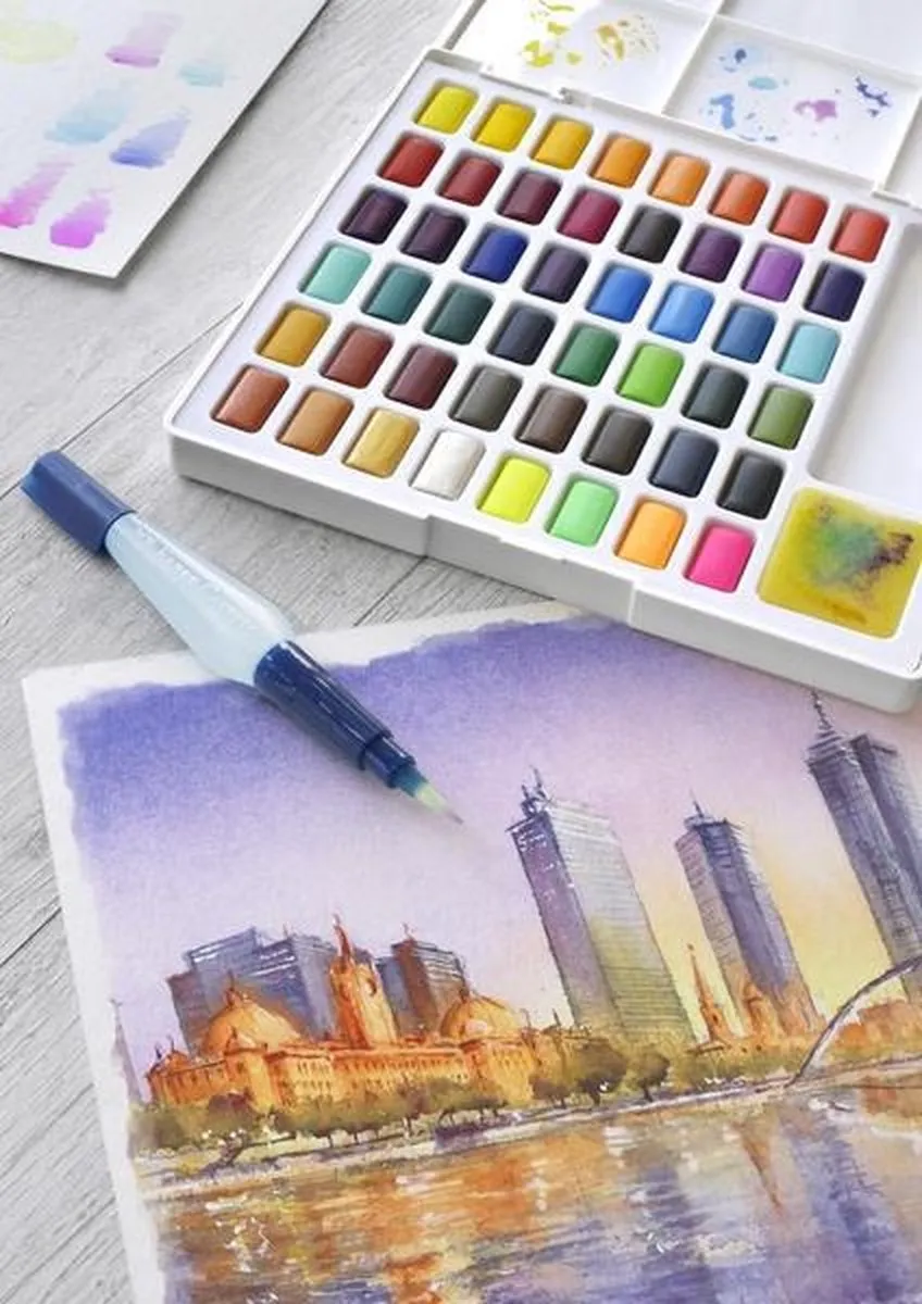Faber-Castell Waterverf Box FC-169748 - 48 Kleuren