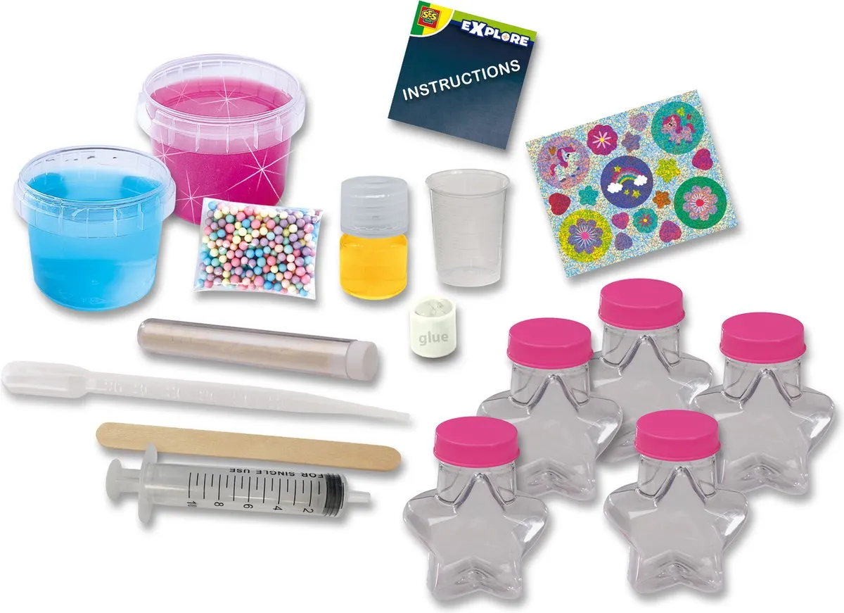 SES Creative Explore Science Slime Lab - Meerkleurig