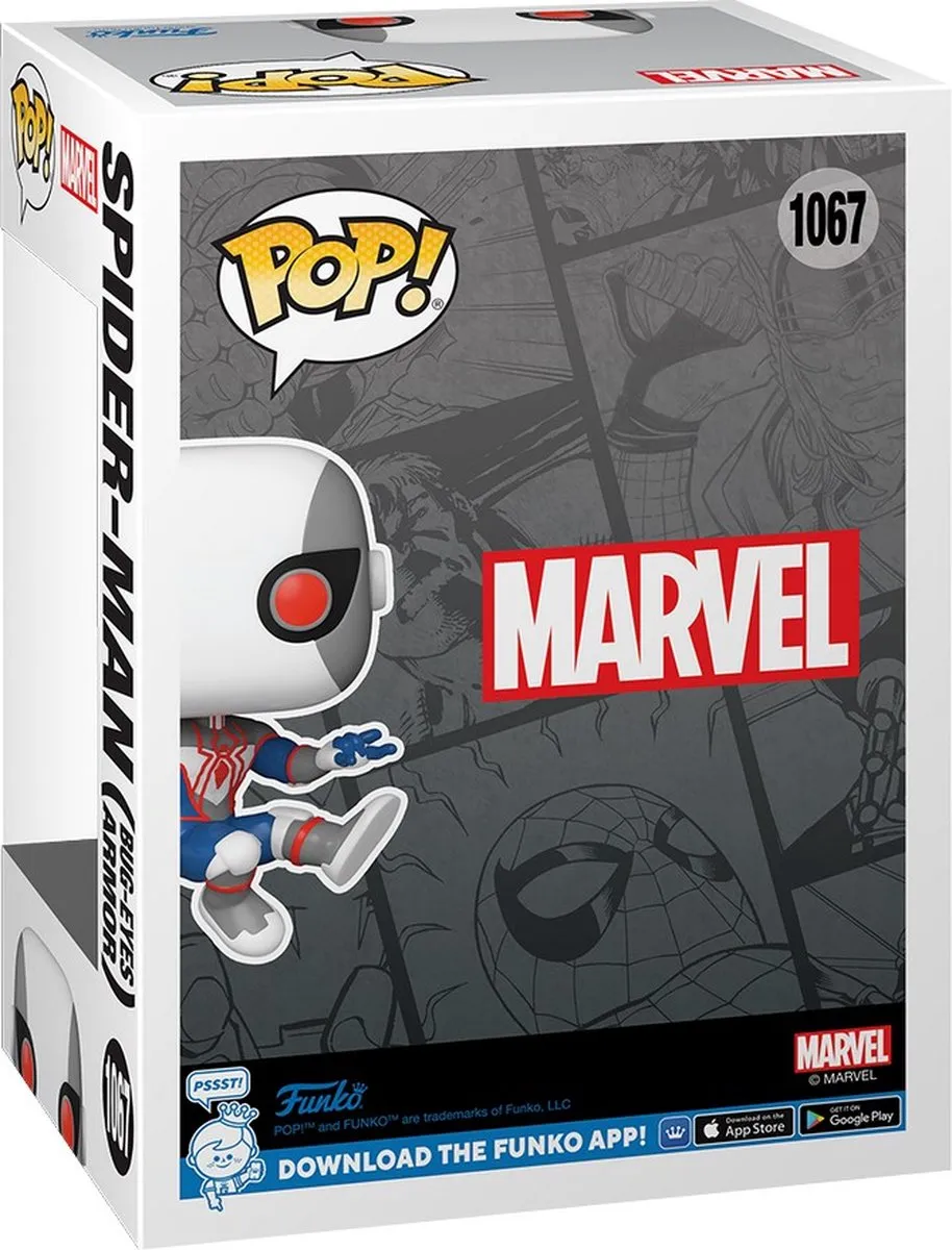Funko Marvel Spider-Man Bug-Eyes Armor Pop #1067 - Multi