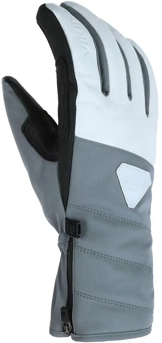 Viking Norvika Pro Ski Handschoenen - Grijs - Maat 7