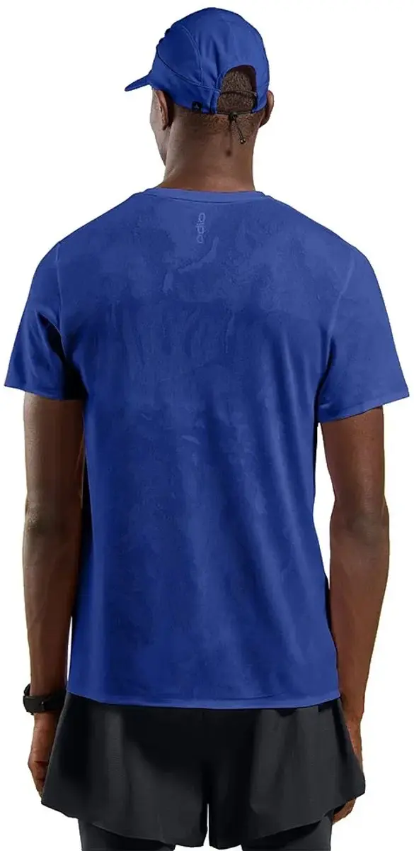ODLO ZEROWEIGHT T-shirt - Blauw - Maat L