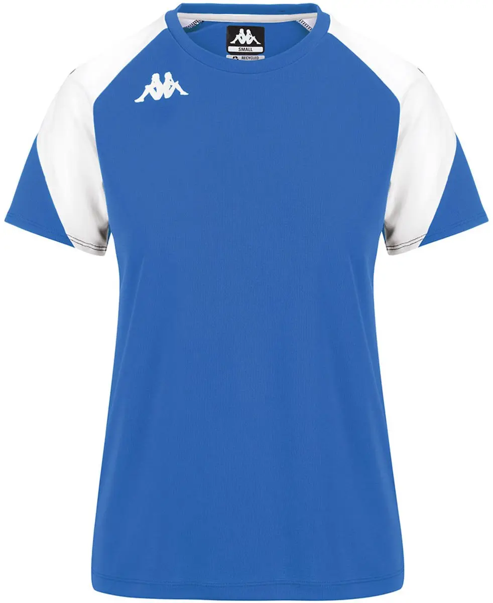 Kappa Lareta T-shirt Met Korte Mouwen Blauw L Vrouw