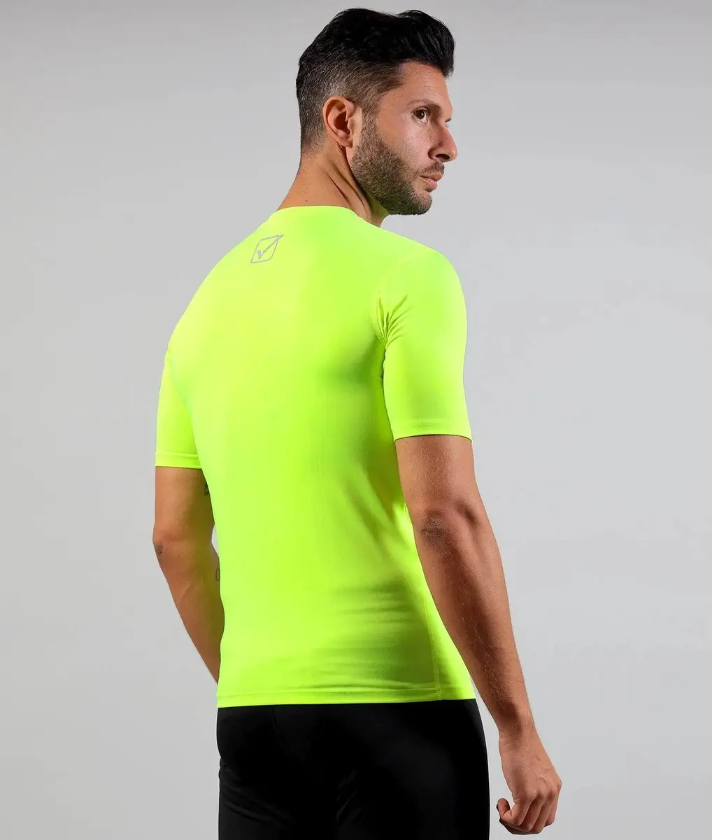 Givova Corpus 2 Heren Sport-T-shirt - XL - Geel