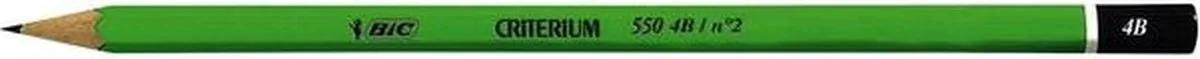 Bic Criterium Conte 550 Potlood 4B - Groen