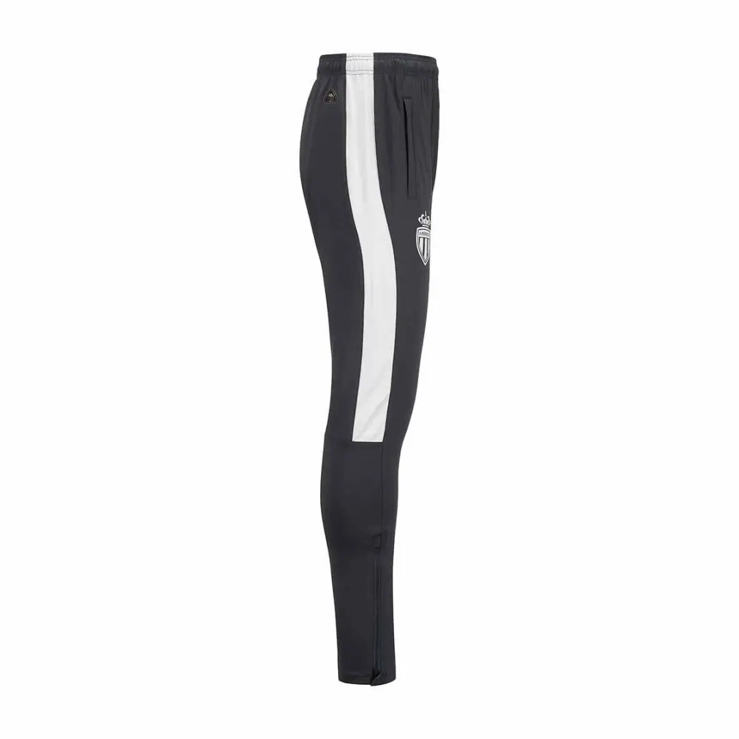 Kappa AS Monaco Abunszip Pro 8 Trainingsbroek M - Grijs/Wit