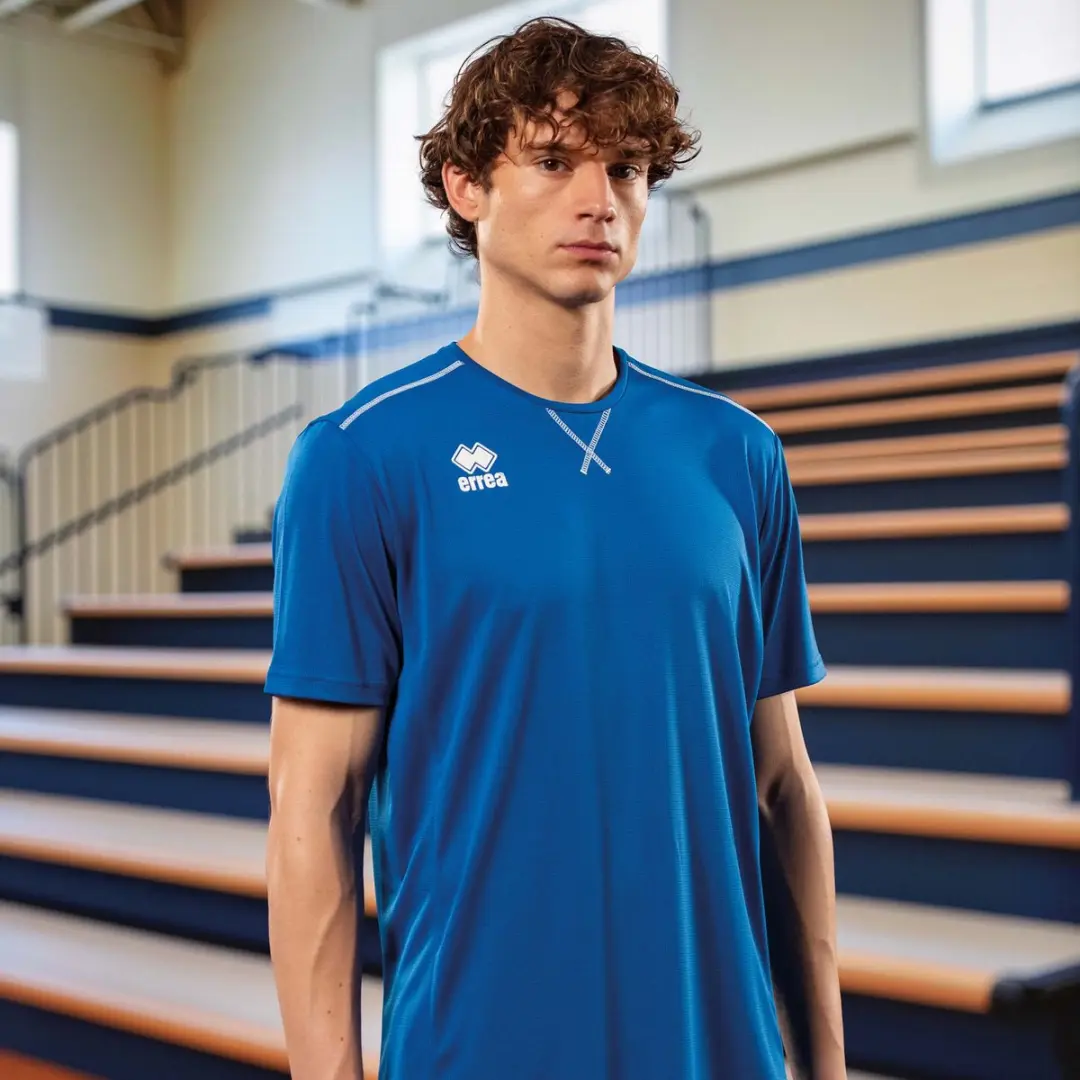 Errea Everton T-Shirt - 5XL - Lichtblauw