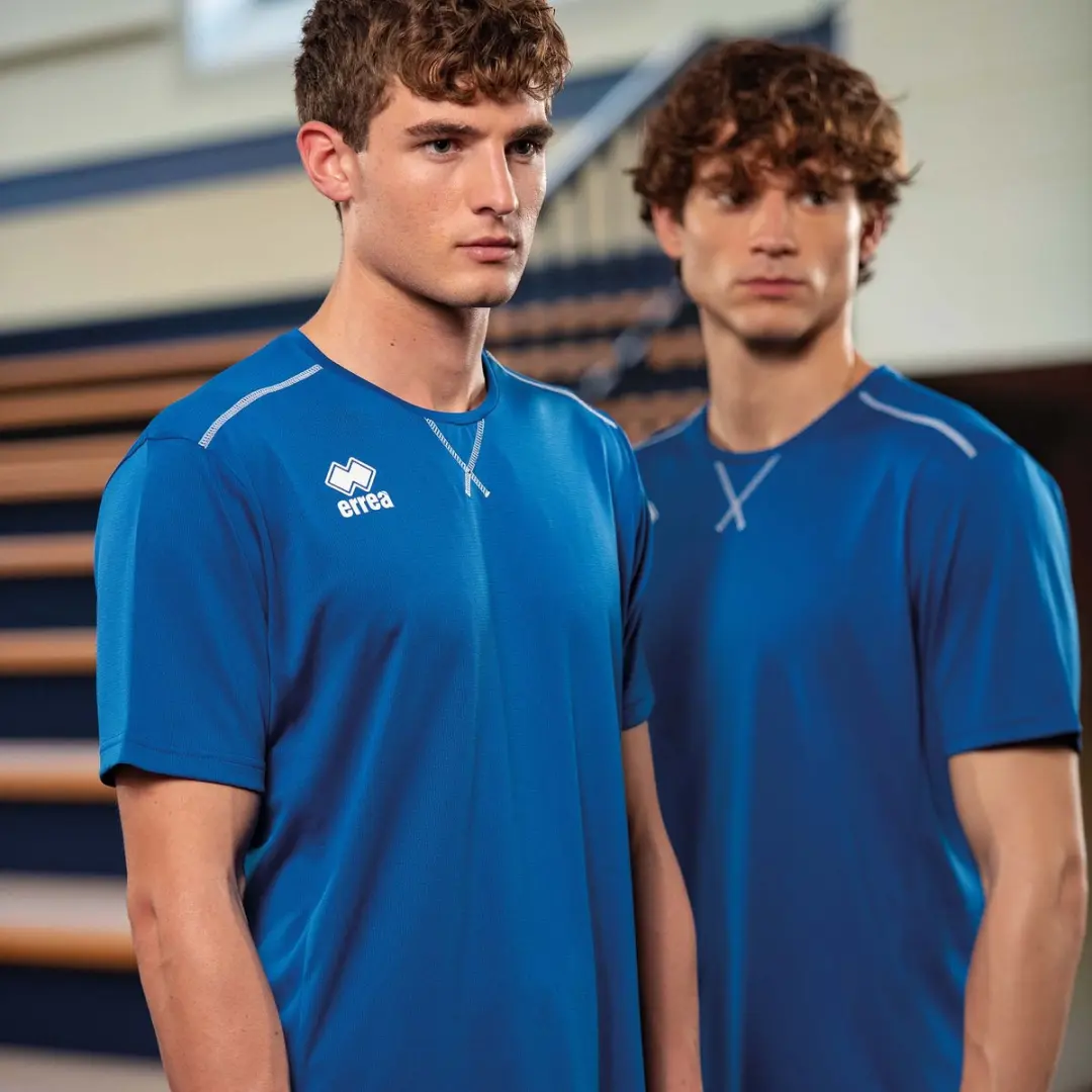 Errea Everton T-Shirt - 5XL - Lichtblauw