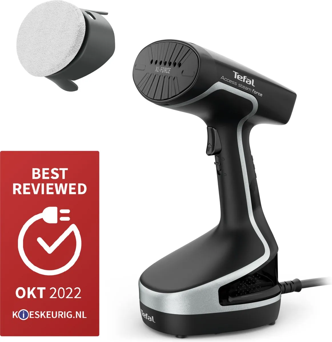 Tefal Acces Steam Force DT8270 Kledingstomer - 2000W - 200ml - Zwart