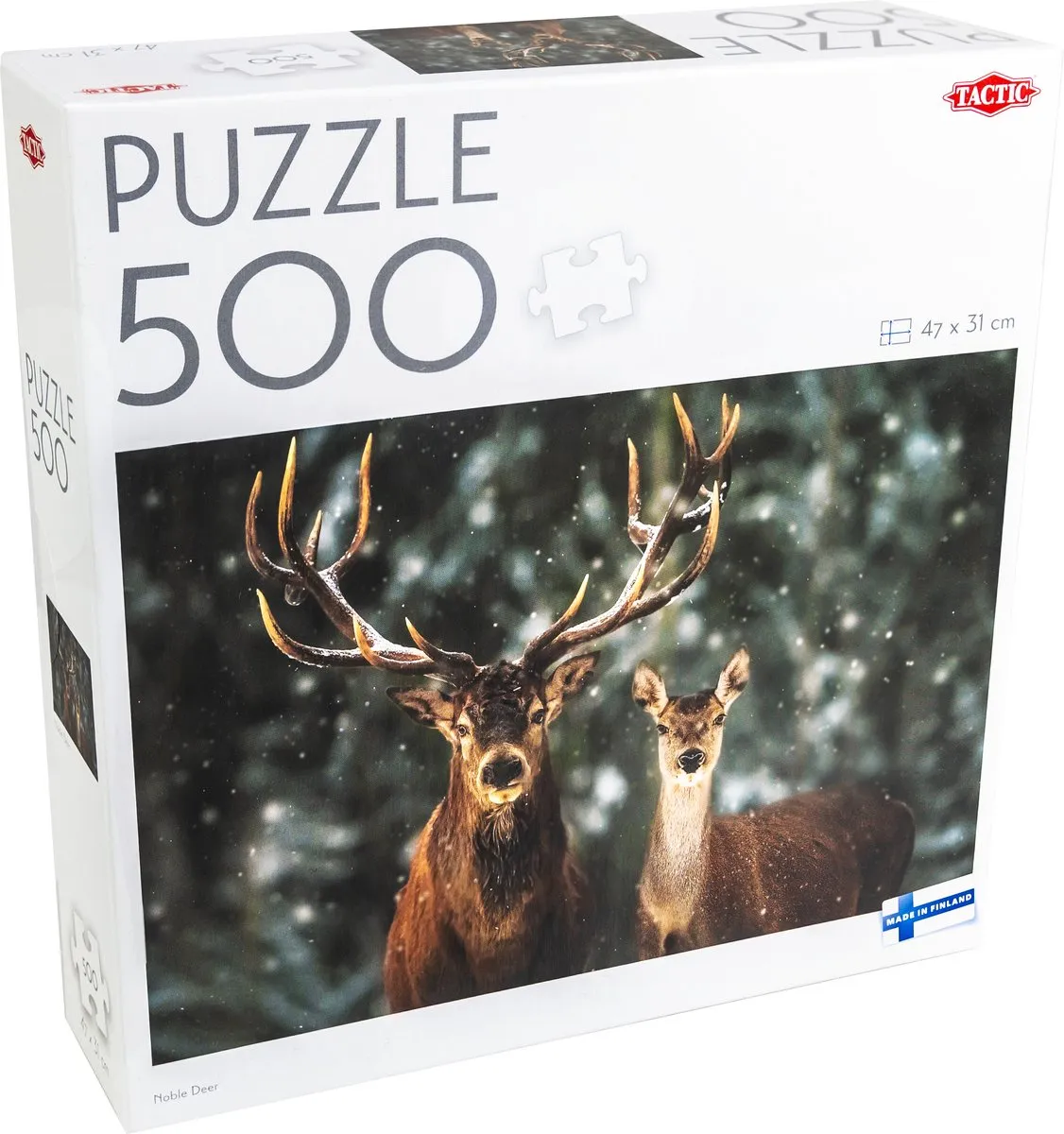 Tactic Puzzel 500 Noble Deer - Meerkleurig
