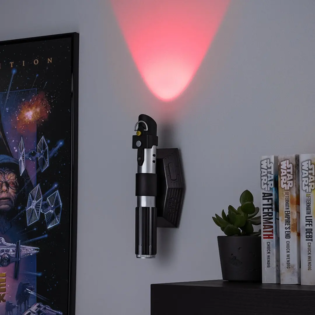 Paladone Star Wars Lightsaber Uplighter - Rood Licht