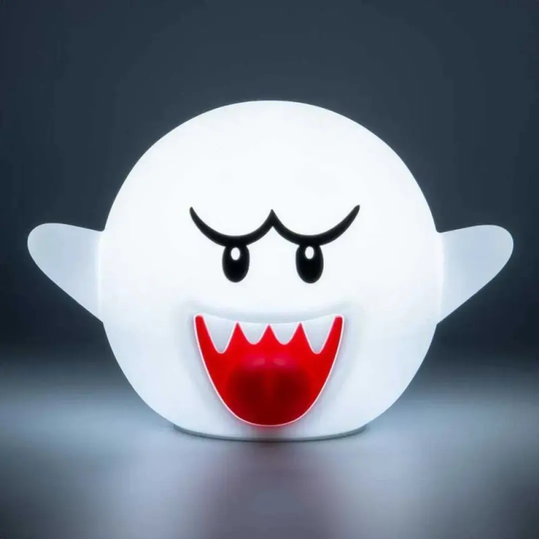 Paladone Super Mario Boo SquishyGlo Nachtlamp - Oplaadbaar