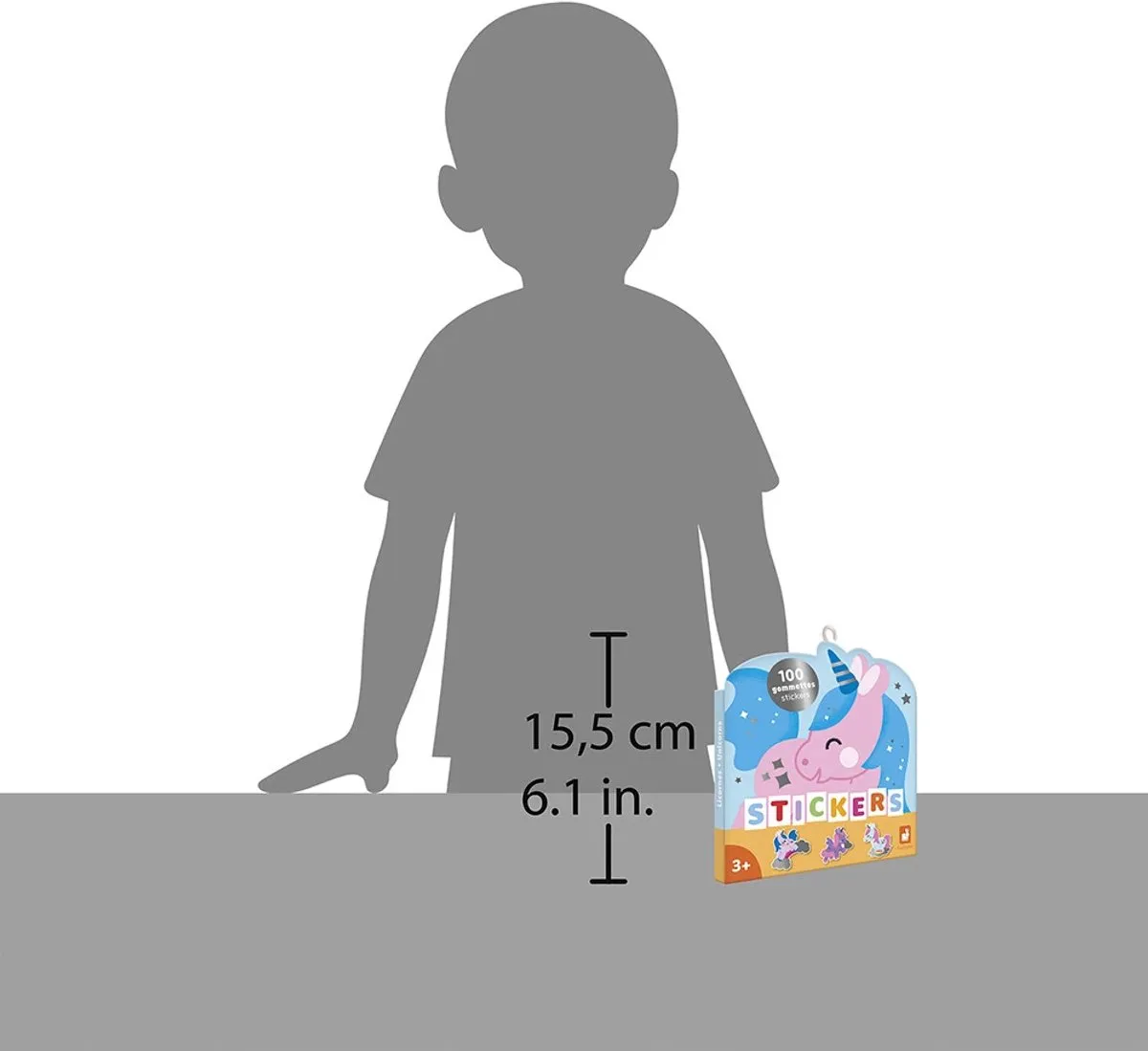 Janod Stickers Unicorn - 100 Stuks - afbeelding 2 van 6