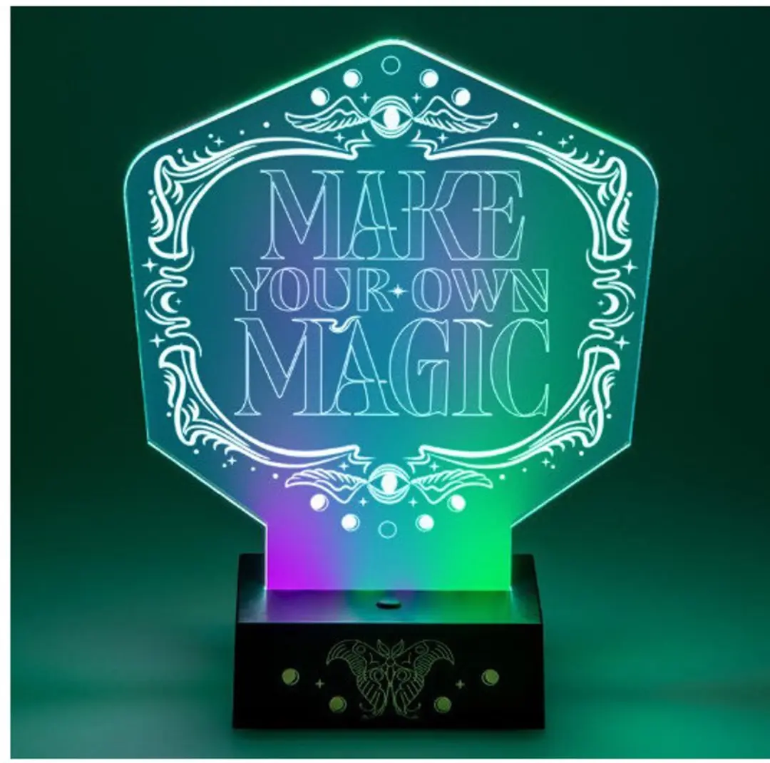 Paladone Wicked Acryl Licht - Glinda & Elphaba - Groen/Paars