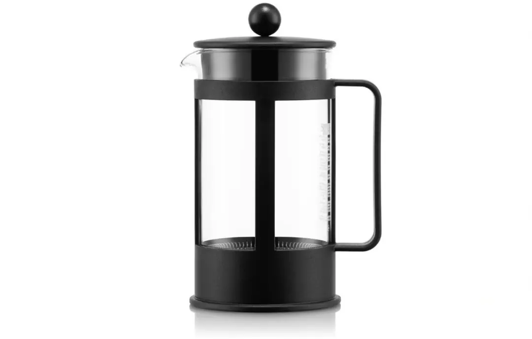 Bodum Kenya Cafetière 1788-01 - 1L - 8 Koppen - Zwart