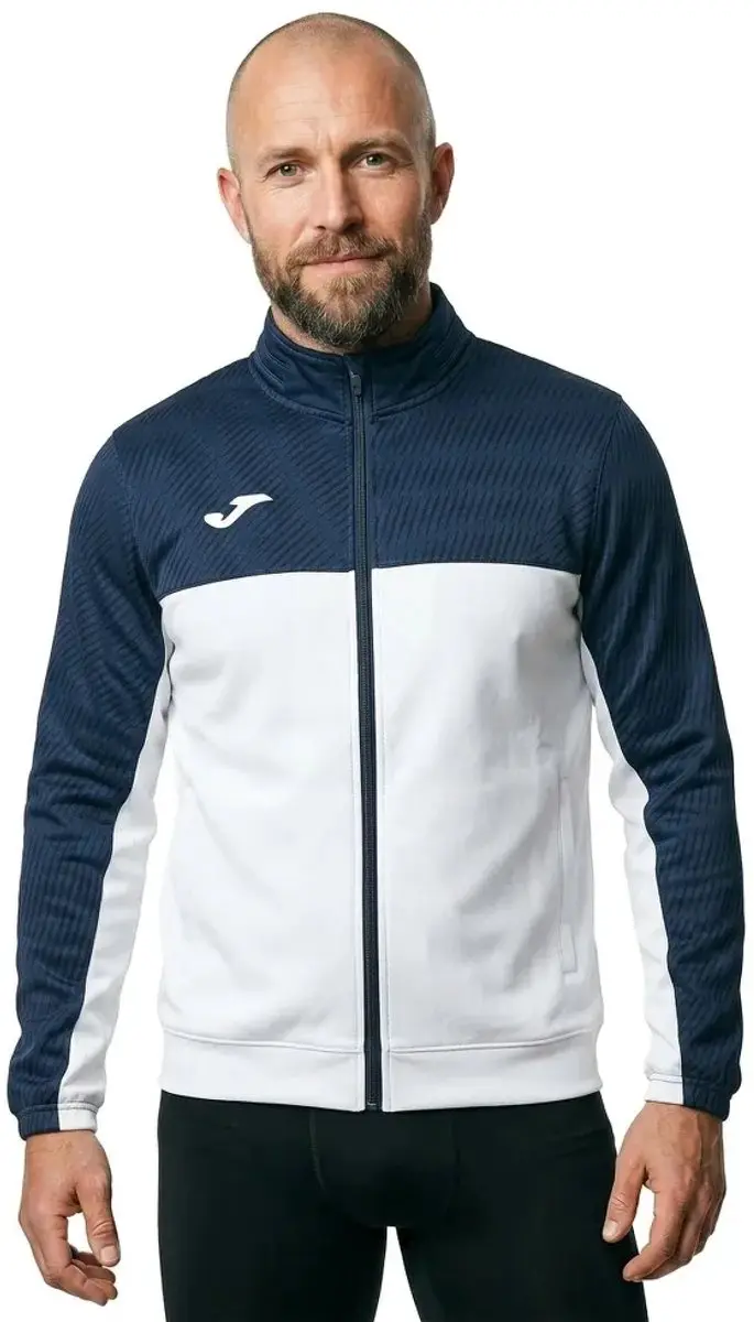 Joma Montreal Regenjas M - Wit/Blauw