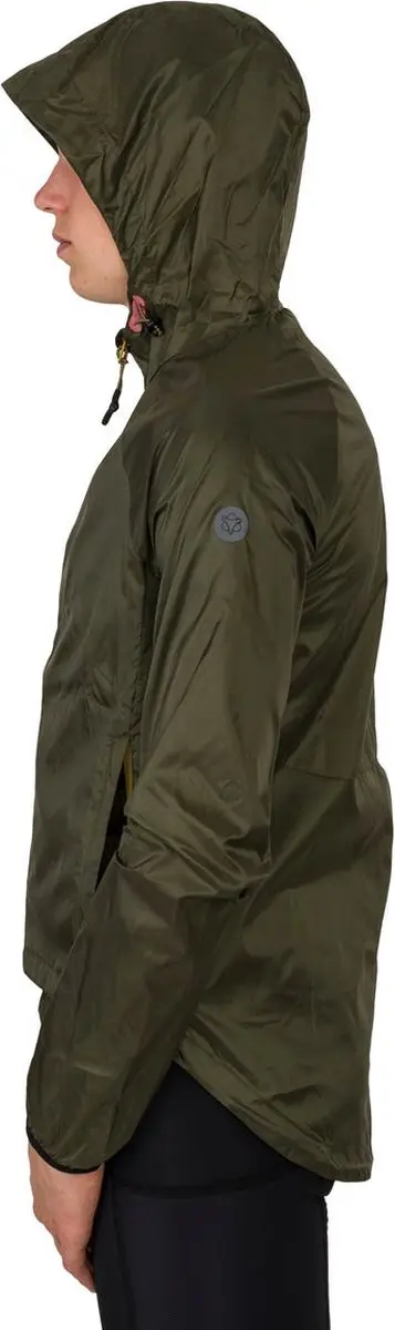AGU Wind Hooded Venture Windjack - Army Green M - afbeelding 6 van 6
