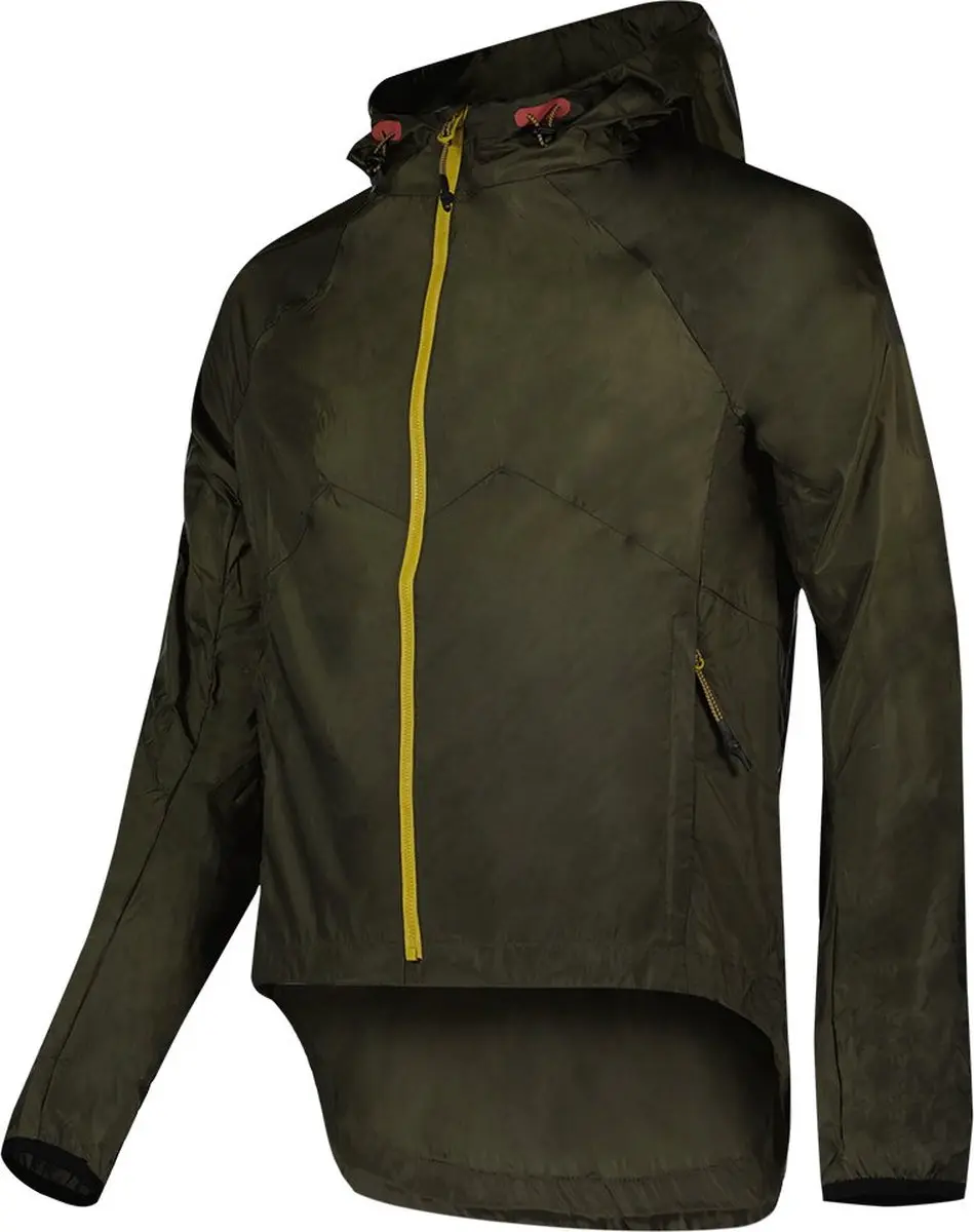 AGU Wind Hooded Venture Windjack - Army Green M