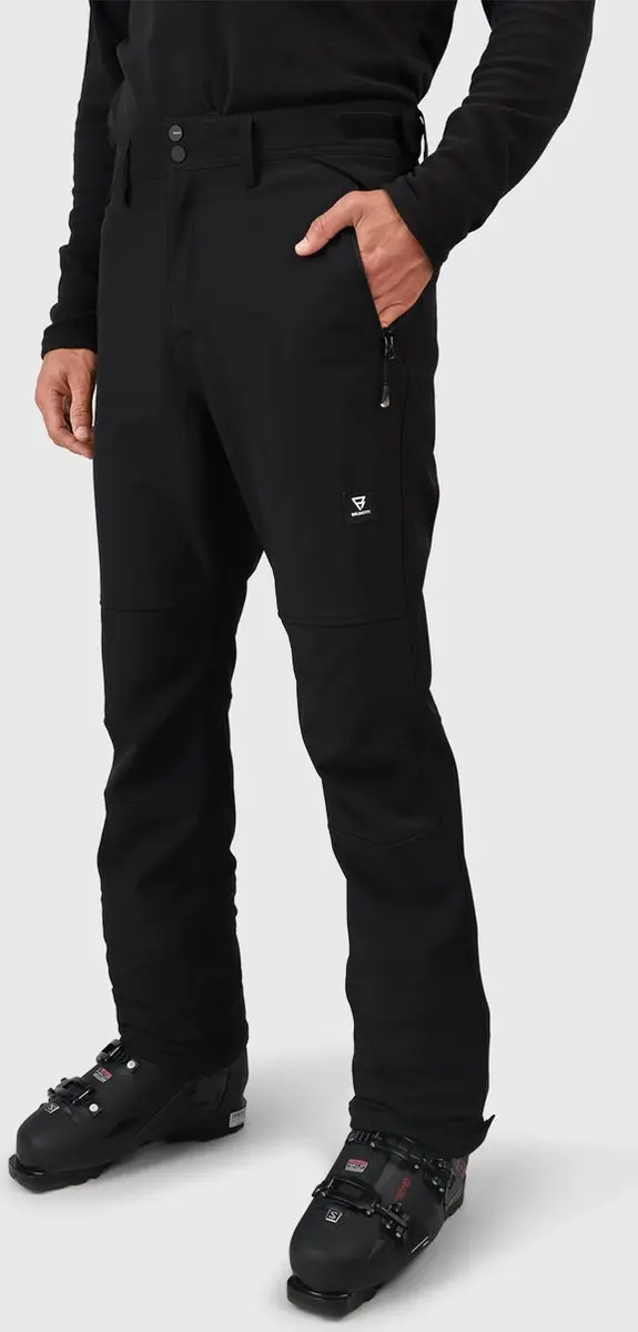 Brunotti Huygens-N Heren Softshell Ski Broek - XXL - Zwart - afbeelding 5 van 6