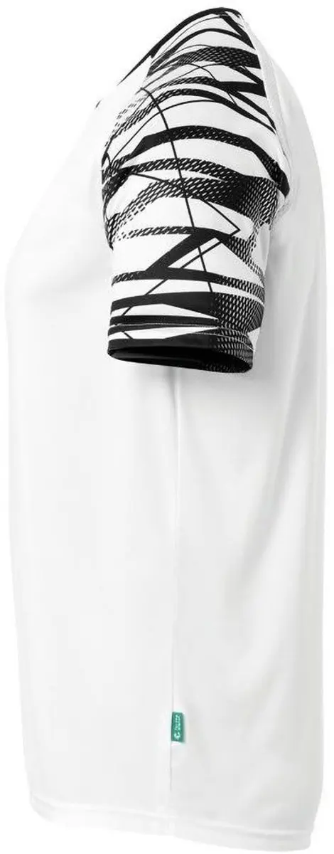 Uhlsport Goal 25 Shirt Heren - Wit/Zwart L