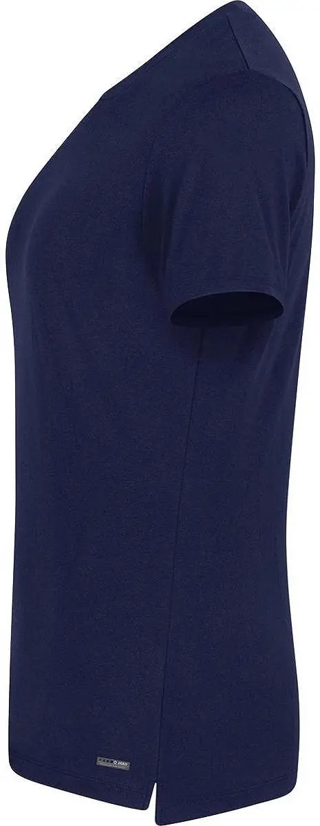 JAKO Pro Casual T-Shirt Dames - Marine - Maat 36
