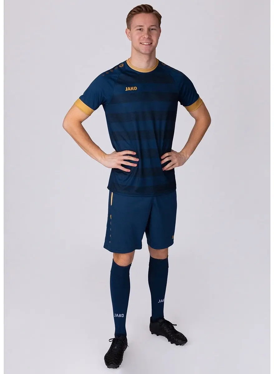 Jako Celtic Melange Shirt Heren - XL - Goud/Navy