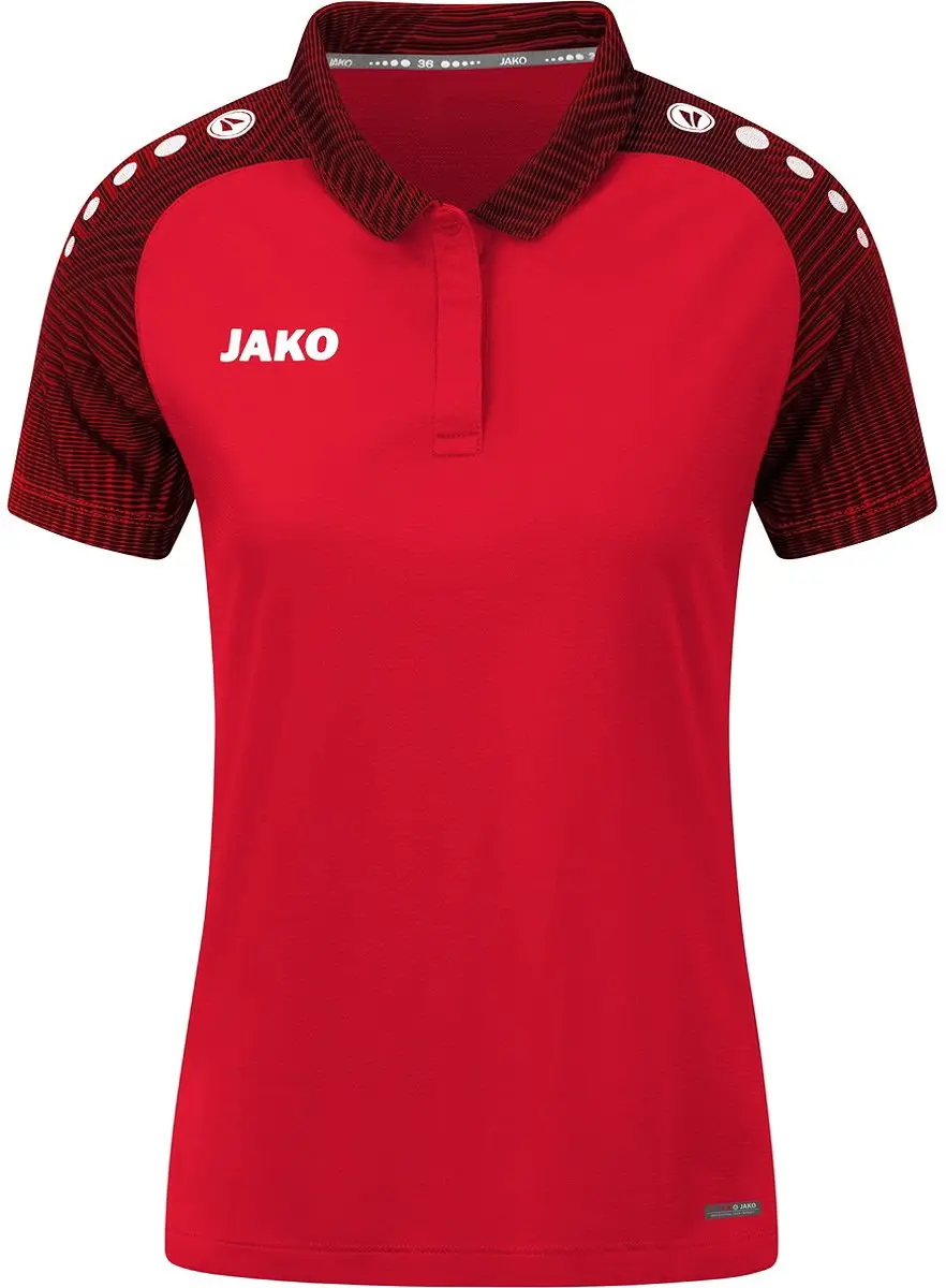 Jako Performance Polo Dames 36 - Rood