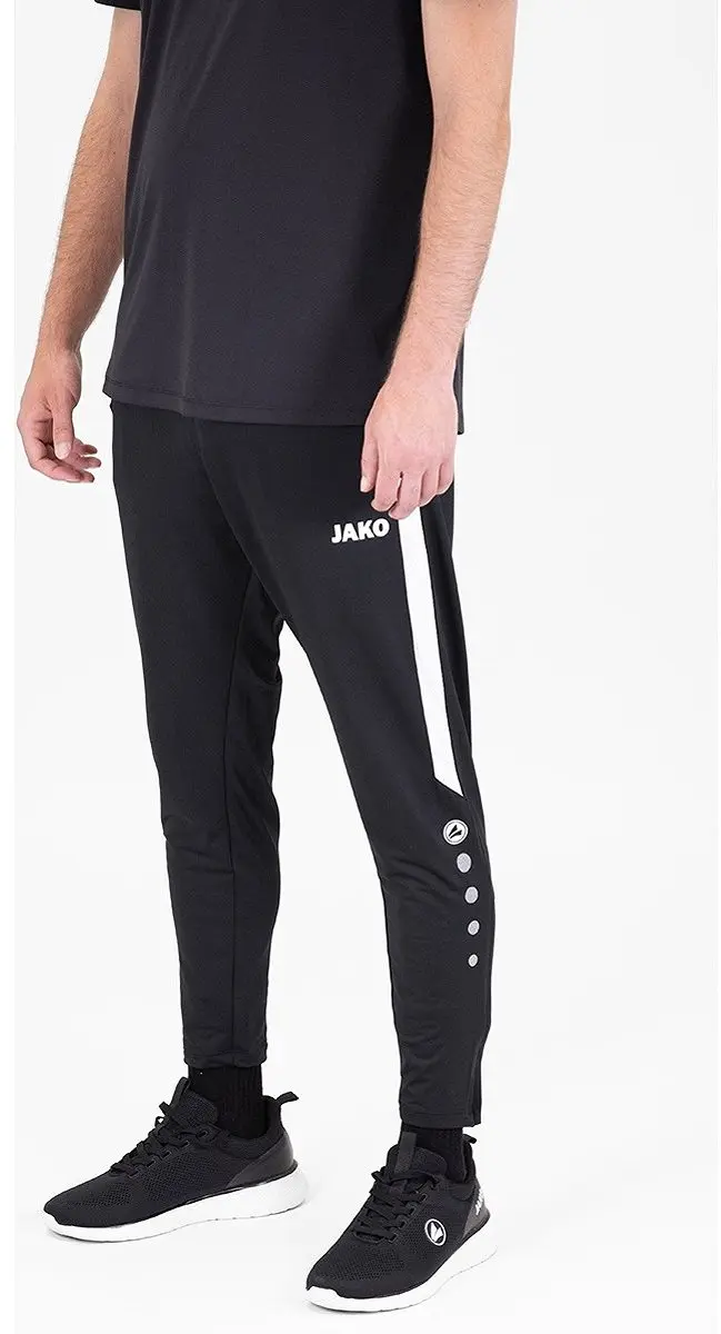 JAKO Power Trainingsbroek Heren M - Zwart/Wit