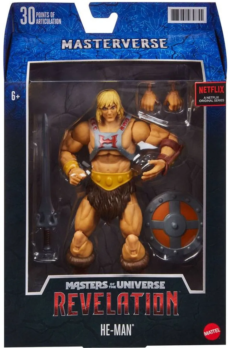 Mattel Masters of the Universe He-Man Actiefiguur - Multi