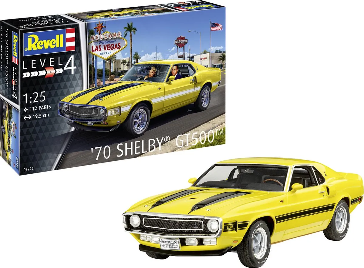 Revell 07729 Ford Shelby Mustang GT500 Modelbouwpakket 1:25