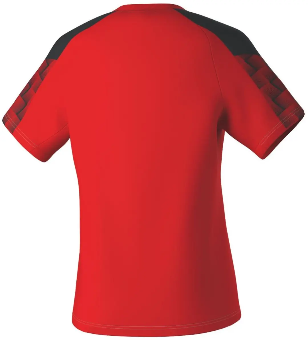 Erima Evo Star T-shirt Dames - Rood/Zwart - Maat 34