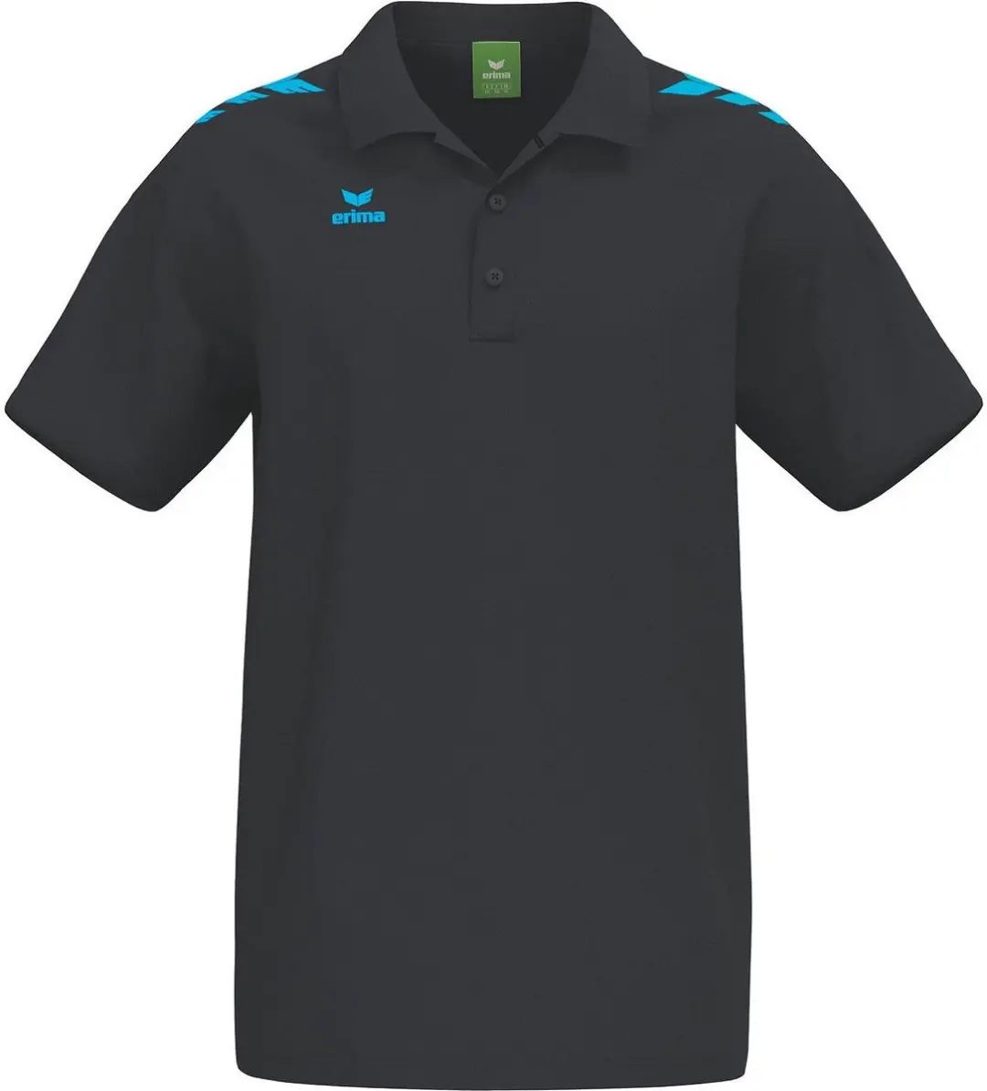 Erima CMTP 3 Wings Polo Heren - Zwart L