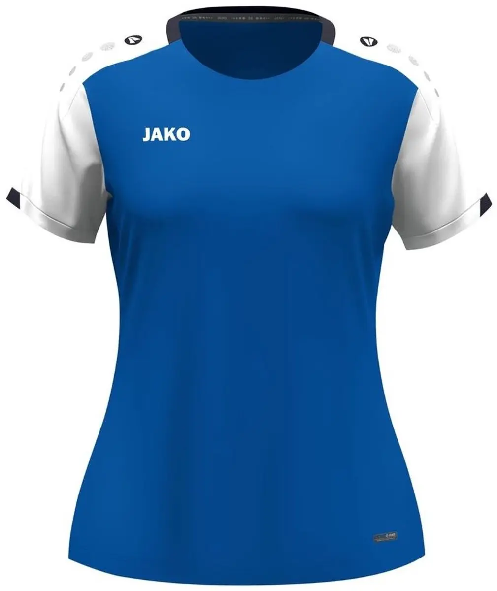 Jako Dynamic T-Shirt Dames S - Royal/Wit/Marine - afbeelding 6 van 6