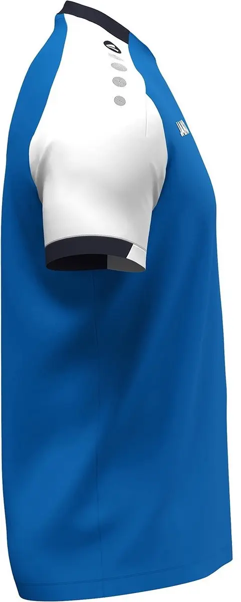 Jako Dynamic T-Shirt Dames S - Royal/Wit/Marine