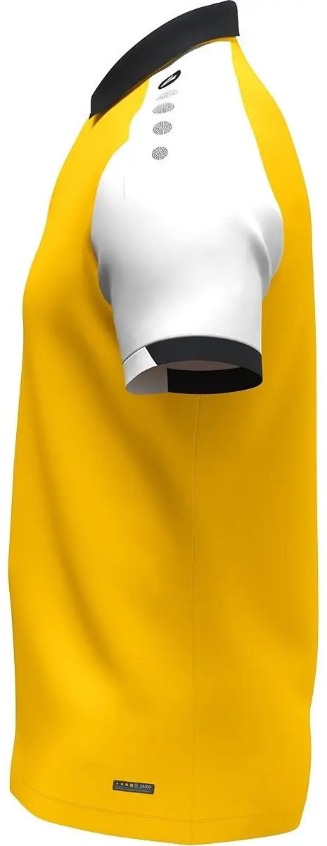 Jako Dynamic Polo Kinderen 164 - Geel/Wit/Zwart