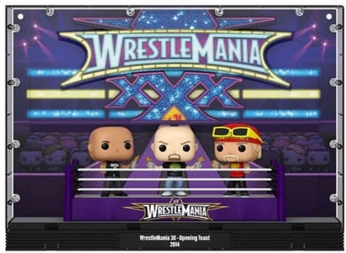 Funko Pop Moments Deluxe WWE WrestleMania 30 Opening Toast #78810
