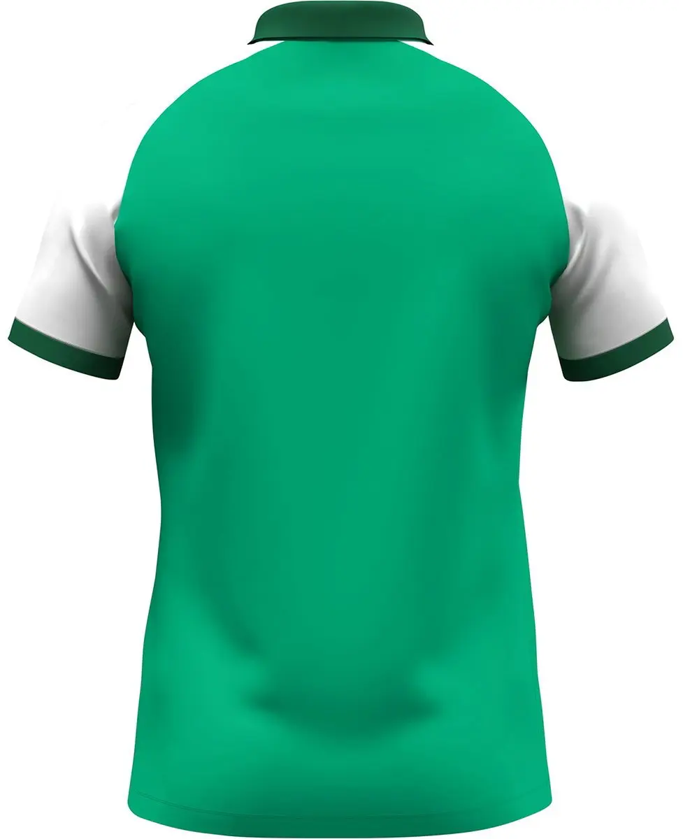 Jako Dynamic Polo Heren M - Groen/Wit/Donkergroen