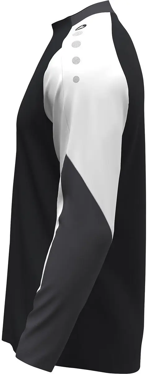 Jako Dynamic Longsleeve Heren - L - Zwart/Wit/Marine
