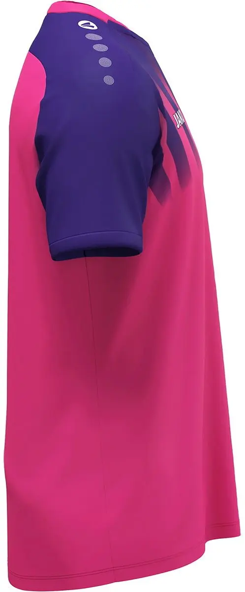 JAKO Vintage Shirt Korte Mouw Kinderen 164 - Fuchsia