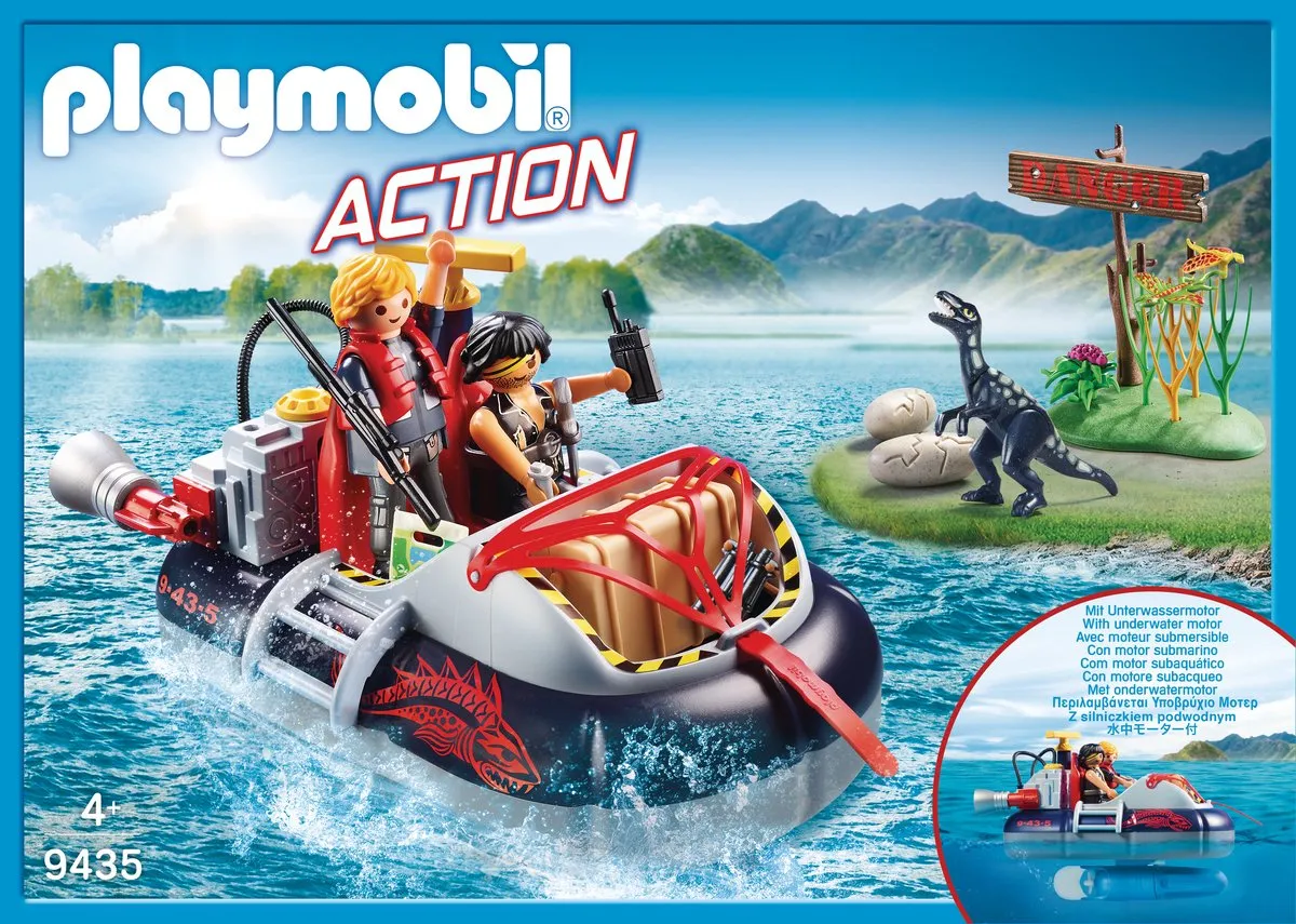 Playmobil Hovercraft 9435 - Multi Color
