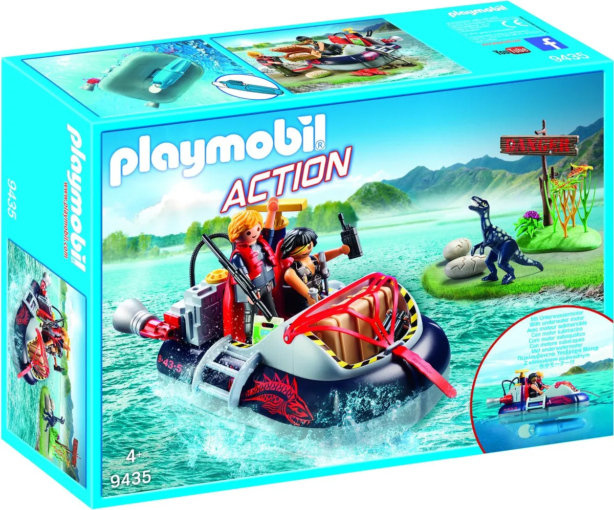 Playmobil Hovercraft 9435 - Multi Color