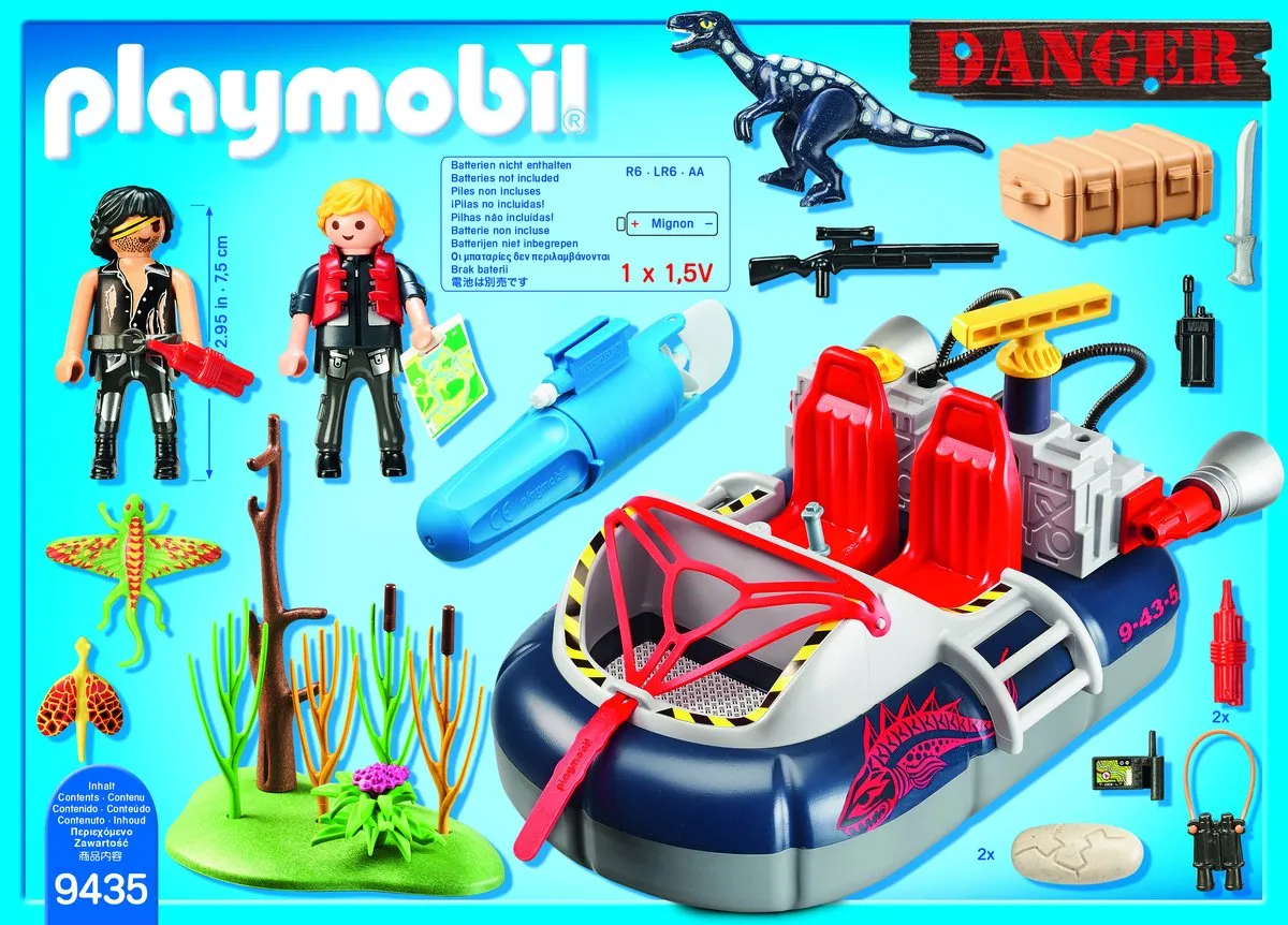 Playmobil Hovercraft 9435 - Multi Color