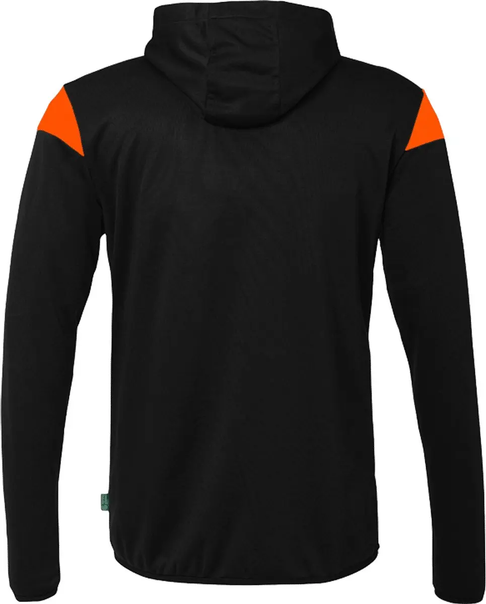 Uhlsport Squad 27 Kinderjas - Maat 128 - Zwart/Fluo Oranje