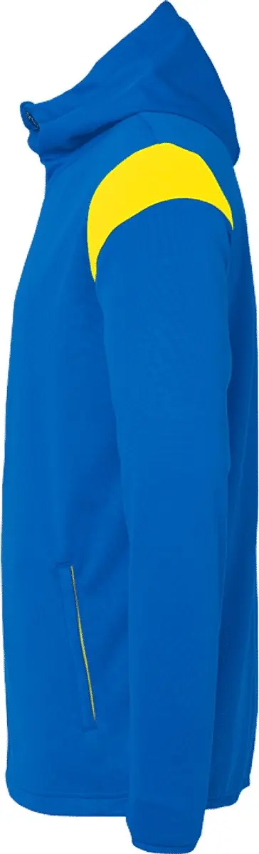 Uhlsport Squad 27 Jas Heren - XL - Azuurblauw/Limoen