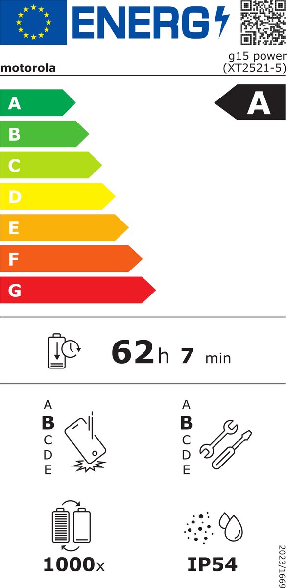 Motorola moto g15 power - 8/512GB - Grijs