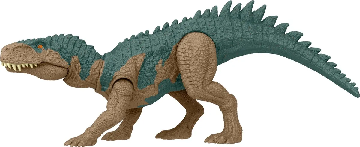 Mattel Jurassic World Danger Pack Rauisuchus HTK57 - Bruin/ Groen