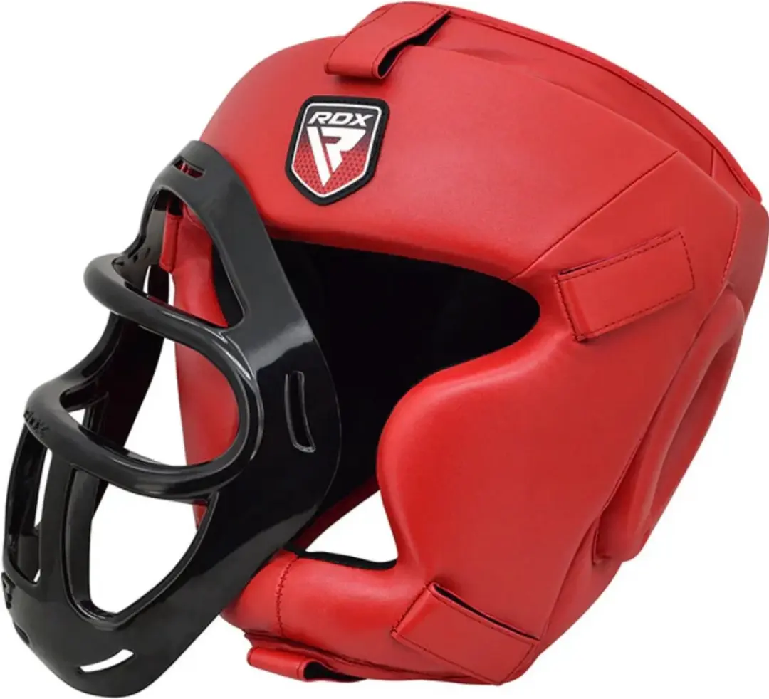 RDX Sports T1 Hoofdbeschermer - Medium - Rood
