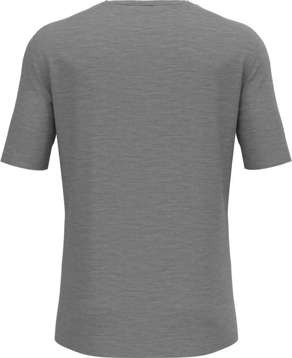 ODLO Merino 200 Korte Mouwen Basislaag Grijs L - afbeelding 2 van 4