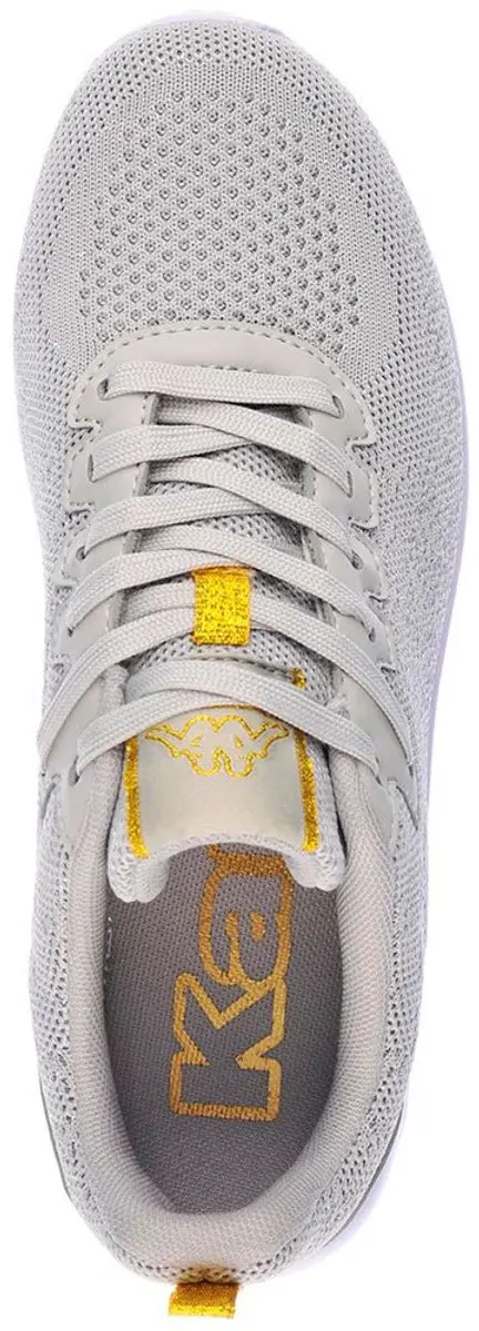 Kappa Rostie Schoenen - Grijs/Geel - Indoor - EU 36